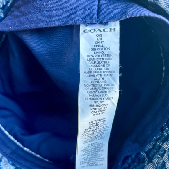 Denim Coach Bucket Hat - Picture 3 of 3